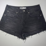 Garage  Women's Dark Denim Jean Shorts 🩳 🖤🩶 Photo 0