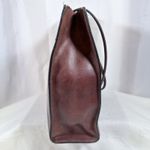 wilson's leather  Pelle Studio Tote Purse Brown Leather Shoulder Snap Vintage Med Photo 7
