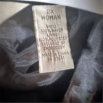 J.Jill ‎ Women's 2XL Black Crushed Velvet Embroidered Jacket Witchy Whimsigoth Photo 7