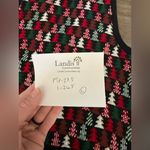 VTG CROSSINGS Festive Christmas Tree Sweater Vest Knit Multi Color Holiday L Red Size L Photo 6