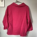 Soft Surroundings  crinkle gauze giovinezza cotton cowl neck  blouse top medium Photo 6