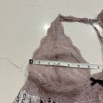 Victoria's Secret  Lace Trim Chemise - Pink and Black size M Photo 9