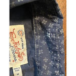 True Religion  Blue Pearl Snap Western Shirt Women’s S Pocket Collar Long Sleeve Photo 8