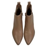 Dolce Vita Kooley Ankle Boots Womens 8.5 Tan Faux Leather Pointed Toe Western Size 7.5 Photo 1