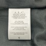 ALC Frank A.L.C. Chadwick Metallic Stripe Double Breasted Blazer‎ Jacket Size 6 90s NEW Photo 6