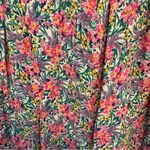 Natural Life  Floral Riley Dress Sz Medium Tiered Babydoll Sleeveless Boho Photo 5