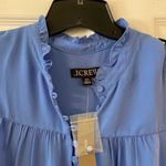 J.Crew LILIAC Sleeveless Ruffled Blouse size XXS length 24” bust 32” brand new Photo 1