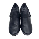 Abeo B.I.O SYSTEM Raine Black Leather Comfortable Mule Clog Heel Shoes Size 7.5 Photo 1