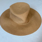 Old Navy Women's Beige Wide Brim Straw paper Hat S/M Photo 0