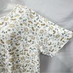 Classic Elements  Women Floral Short Sleeve Top Size 3X Photo 3