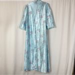 Lorraine | Vintage Light Blue Floral Robe Photo 2