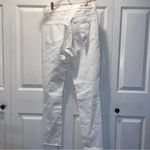 GRLFRND  Karolina White Distressed Denim Size 27 Hi Rise Photo 2