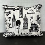 Brighton  Love Scribble Jetsetter Duffel Travel Bag, Dust Bag & Makeup Case NWT Photo 11