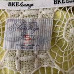 BKE  Womens Sweater Small Yellow Snap Front Lounge Streetwear‎ Cozy Retro Photo 6