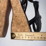 K Jacques St. Tropez Boho Wood Clog Leather Strap Wedge Sandals Brown 7.5 Photo 9