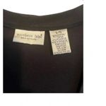 Vintage Northern Isles Bee's Long Sleeved Button up Cardigan Sweater size Large Black Photo 1