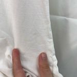 Women’s solid white cat mom short sleeve casual tshirt shirt 100% cotton small‎ Photo 2