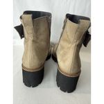 Paul Green  Halo Boots Tan Nubuck Leather Women’s Size 5.5 Ankle Zip Photo 10