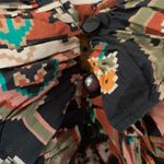 Anthropologie Love the Label Maxine Floral Ruffled Crop Top Photo 3