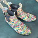 Jack Rogers  Sallie Print Multicolor Rain Boots Size 9 Photo 0