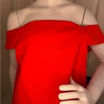 C/MEO COLLECTIVE  Orange Off-Shoulder Romper. #159 Photo 4