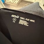 Aerie Women’s Small Black Cotton Leggings Pants New Photo 3