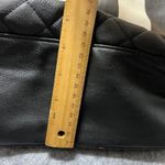 Betsey Johnson  Tote Bag Striped Quilted Chain Strap Heart Charm‎ Large Purse Photo 5