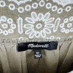 Madewell Embroidered Corduroy Dress Photo 7