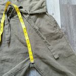 frame denim Army Green Utility Romper Medium Streetwear Snap Zipper Photo 10
