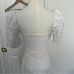 Wilfred Aritzia  Fatale Puff Sleeve Mini Dress White Photo 8