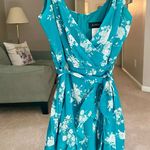 B Darlin Juniors Floral Print above the Knee Fit and Flare Dress Photo 1