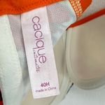 Cacique Intimates‎ Balconette Bra 40H Floral Print Orange Trim New with Tags Size undefined Photo 5