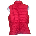 Laura Scott Red  Quilted Puffer Vest Size SP Photo 3