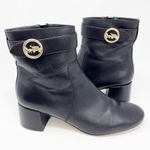 Coach  Black Leather Tania Bootie 9.5 Photo 1