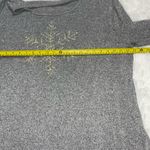 Falls Creek grey sparkle snowflake long sleeve top shirt woman’s 1X Photo 8