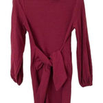 Here Comes the Sun HERE COMES THE‎ SUN Tie Front Mini Dress Sz XS Photo 0