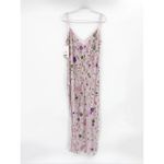 Mac Duggal 10893 Lilac Sequin Floral Lace Sheath Cocktail Gown Size 14 NWT Photo 7