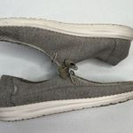 Hey Dude  Size 8 Wendy Loafers Sox Beige Knit Slip On Shoes Lightweight Women’s Photo 4