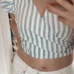 SheIn Super Cute Wrap Around Blouse Photo 4