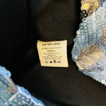 Sister Jane Sequin Storm Cloud Shorts Elastic Waist Pockets Sz Small NEW Blue Photo 5