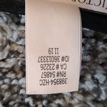 Victoria's Secret  BLACK SATIN SCRIPT PRINT RACERBACK SATIN TANK SLEEP LARGE Photo 7