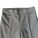 Akris Punto  black and white houndstooth pull on creased pant trousers size 6 Photo 2