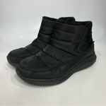 Skechers  Ultra flex shawty ankle boots‎ winter boots puffer boots black size 7.5 Photo 3