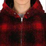 The Kooples -  Hooded Dark Checks Jacket NWT Photo 0