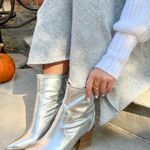 MIA Silver Heeled Boots Photo 0