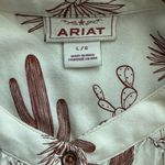 Ariat Long Sleeve Button Up Cactus Dessert Top Multicolor Size Large Photo 7