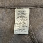 Isaac Mizrahi  Live! Stretch‎ Pull On Pants Ankle Zip Putty Brown Sz 20 Career Photo 3