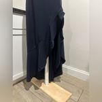 Lulus  Navy High Low Halter Dress NWOT Sz XS prom hoco wedding guest party gala Photo 4