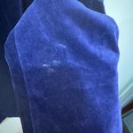 VINTAGE Escada Blue Velvet Blazer Beaded Sz 38 Made in West Germany Photo 13