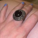 Chic Black and Silver Women's Ring Photo 3